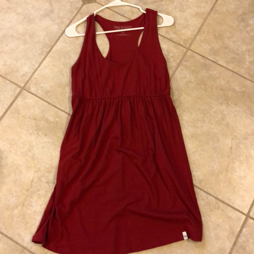 Lauren James Crimson dress